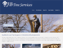 Tablet Screenshot of jbtreeservices.co.uk